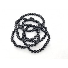 5 Bracelets "Dewdrops" 33 beads 6mm